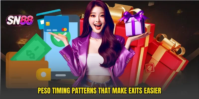 Peso timing patterns that make exits easier